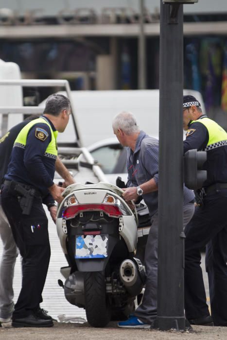 Un motorista de 55 años muere en un accidente en Valencia