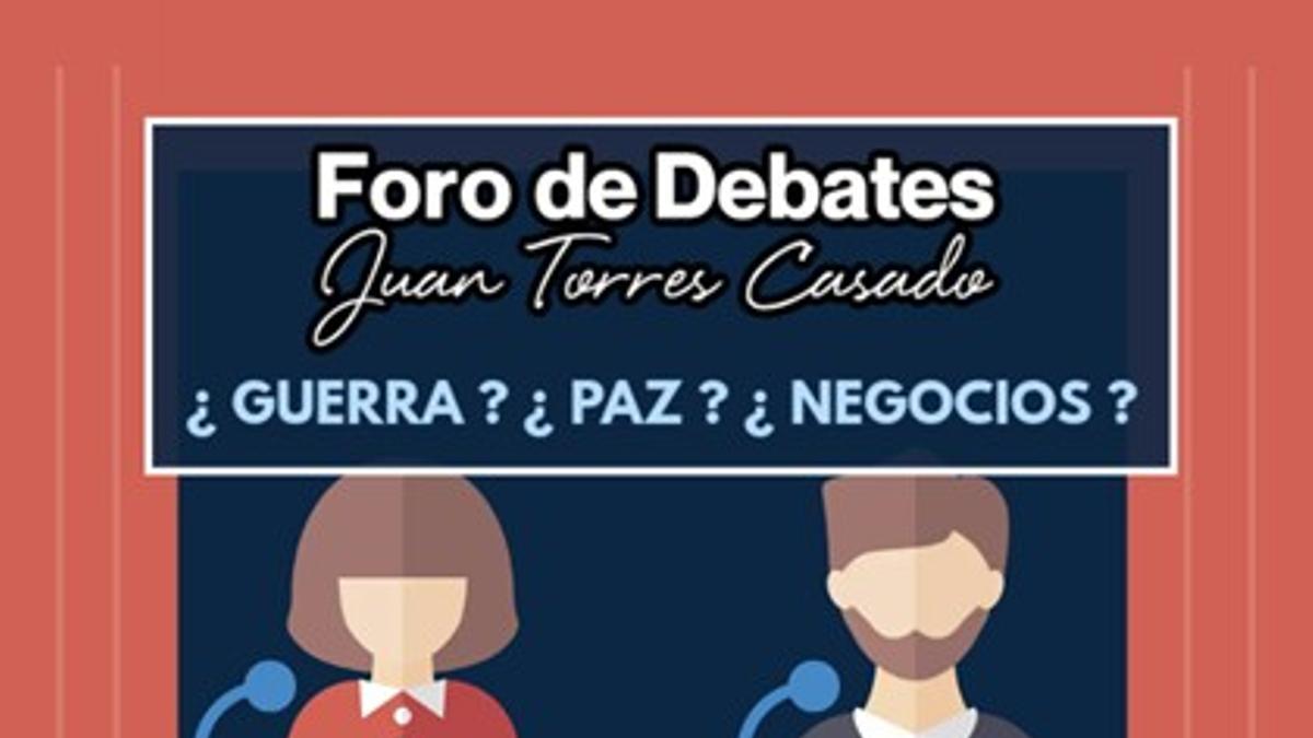 Cartel de la charla.