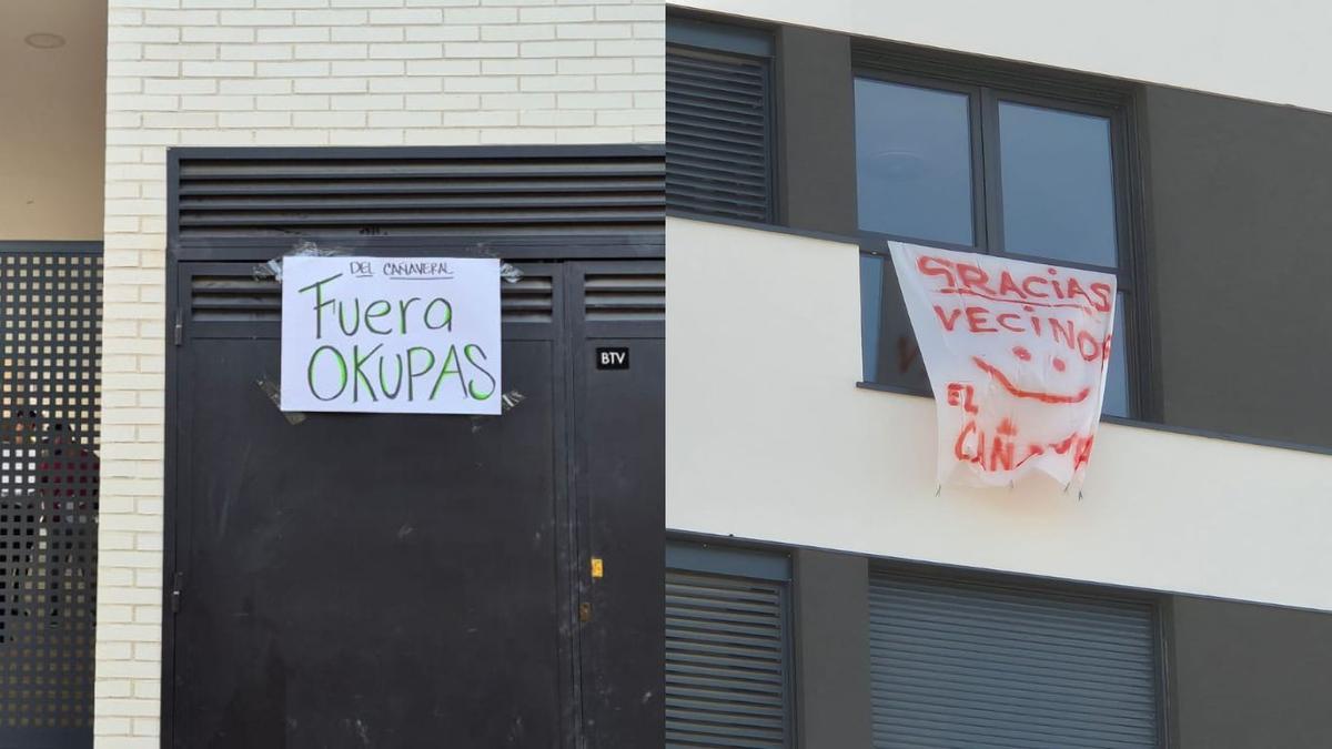 Este medio ha accedido al interior de uno de los áticos desokupados en El Cañaveral.