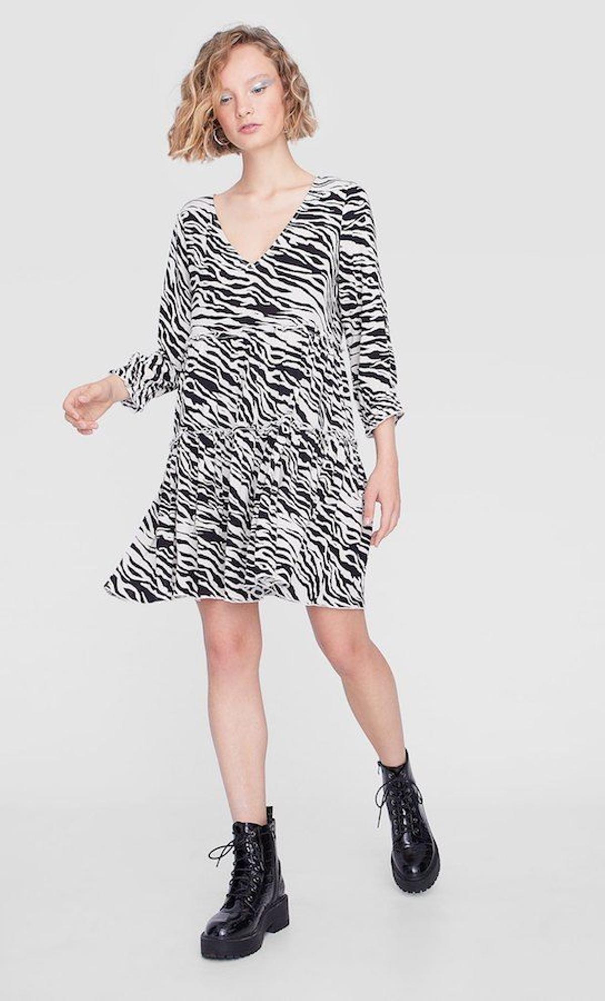 El vestido cebrado