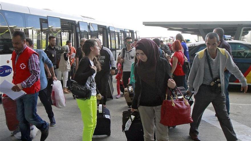 Badajoz recibe a 6 refugiados sirios procedentes de Líbano