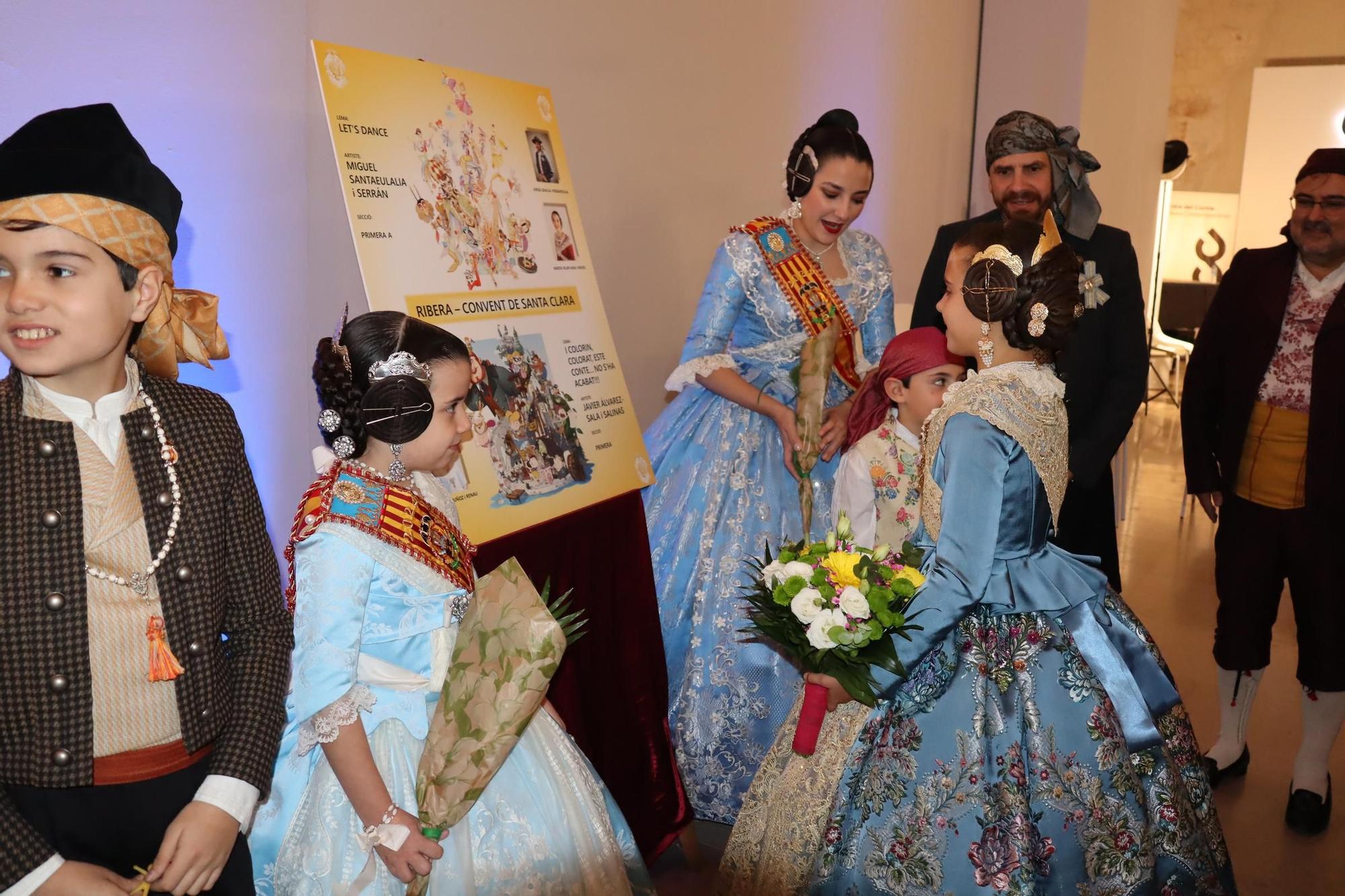 La fiesta de las fallas del Pilar-Sant Francesc con Marina y la corte infantil