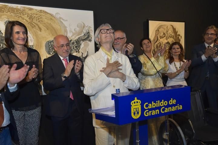 Inauguración de la exposición de Pepe Dámaso ...