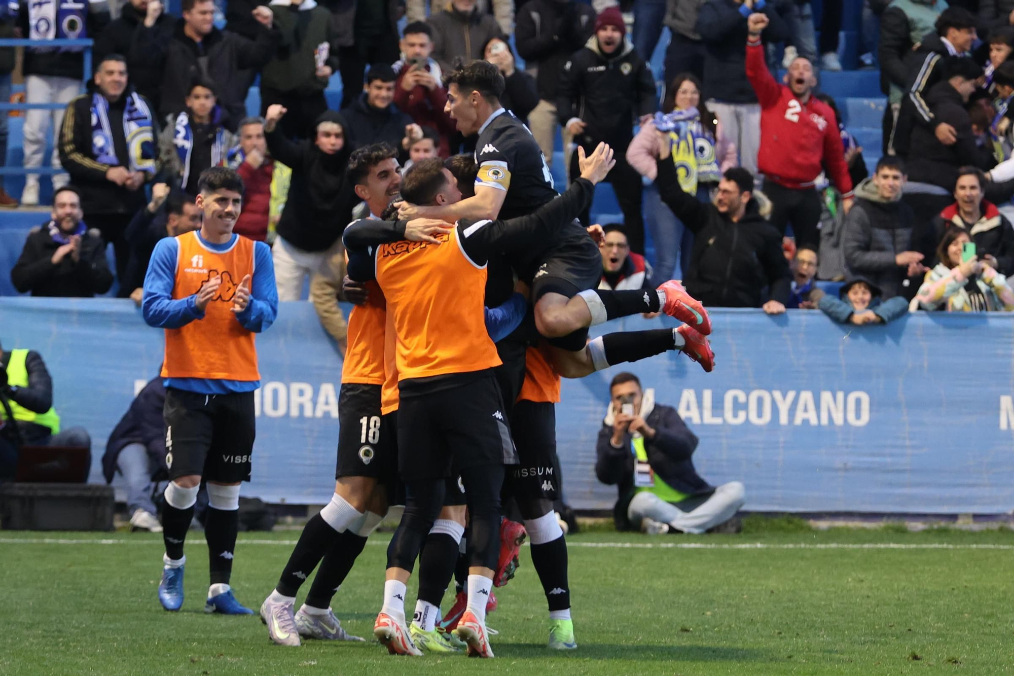 Las mejores imágenes del partido Alcoyano - Hércules