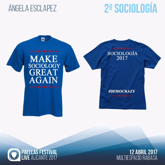 Camisetas para las Paellas 2017