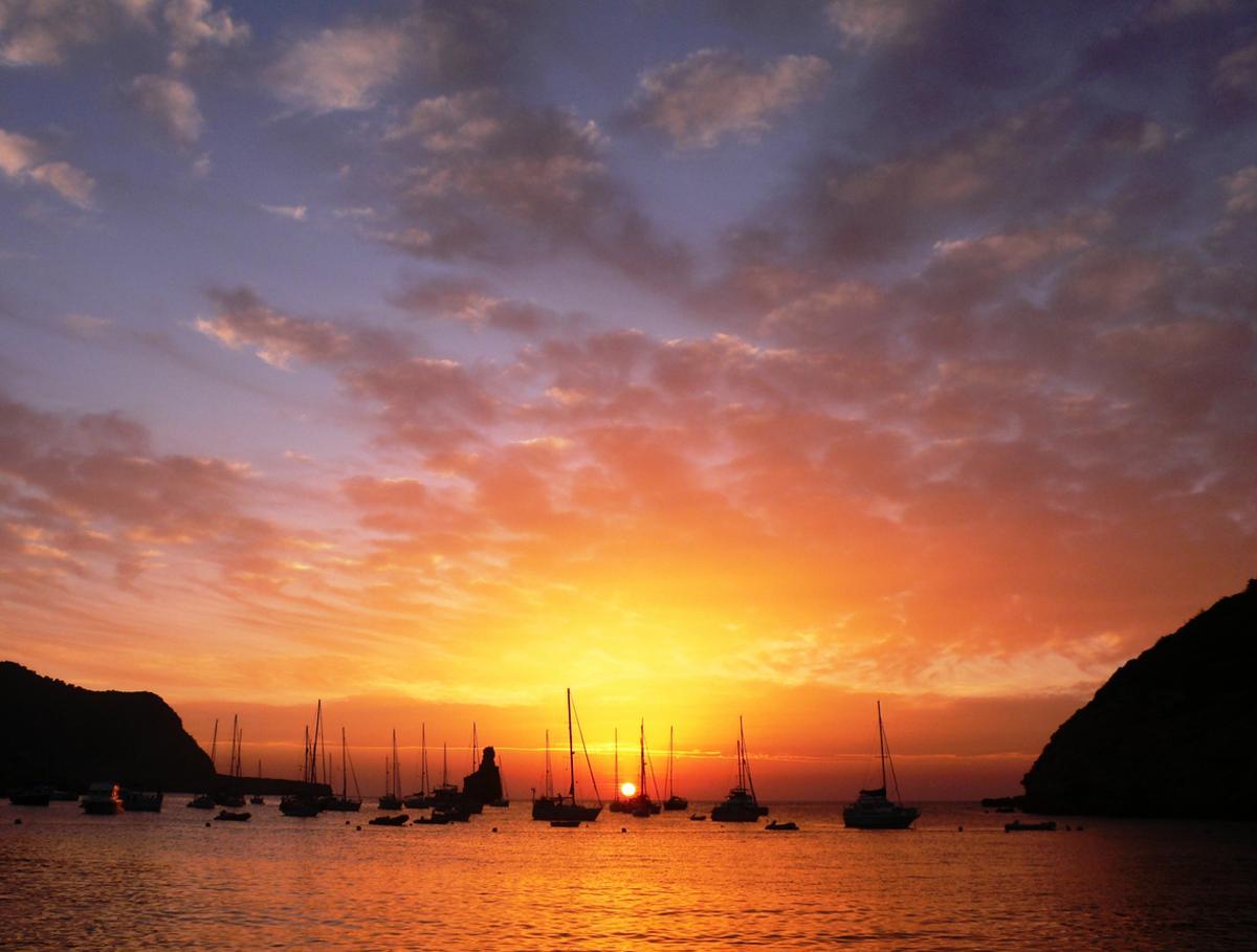 Atardecer en Benirràs.