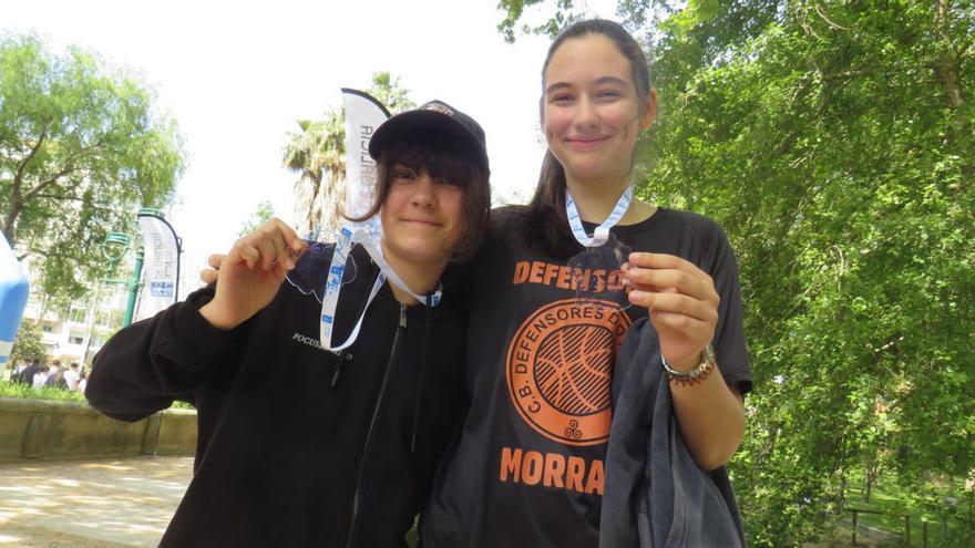 Campeonas del IES Monte Carrasco en Orientación