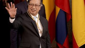 El presidente de Colombia, Gustavo Petro, en su visita de Estado a España