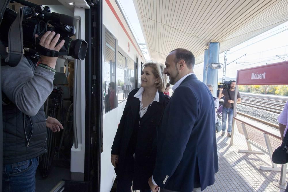 Los cercanías vuelven a Moixent tras 9 años