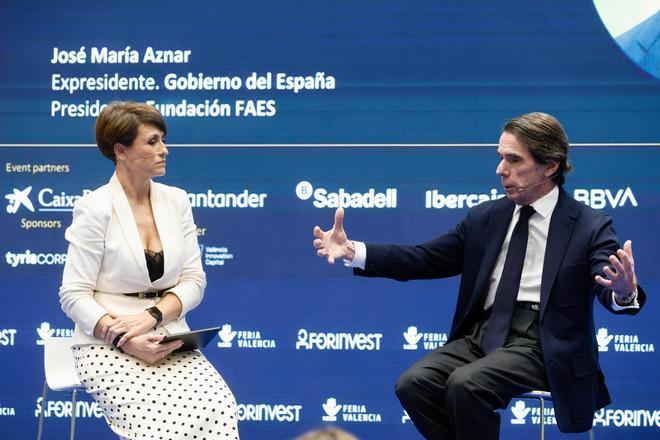 Todas las fotos de Forinvest, en Feria Valencia, con José María Aznar
