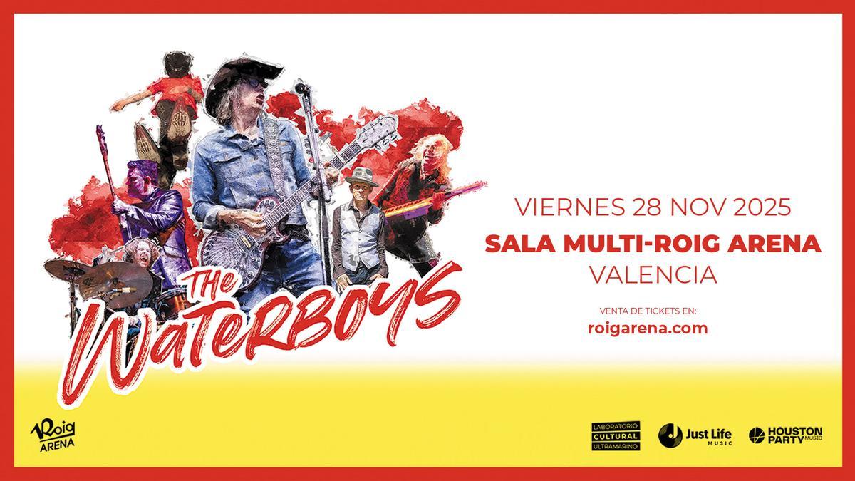 Cartel promocional del concierto.