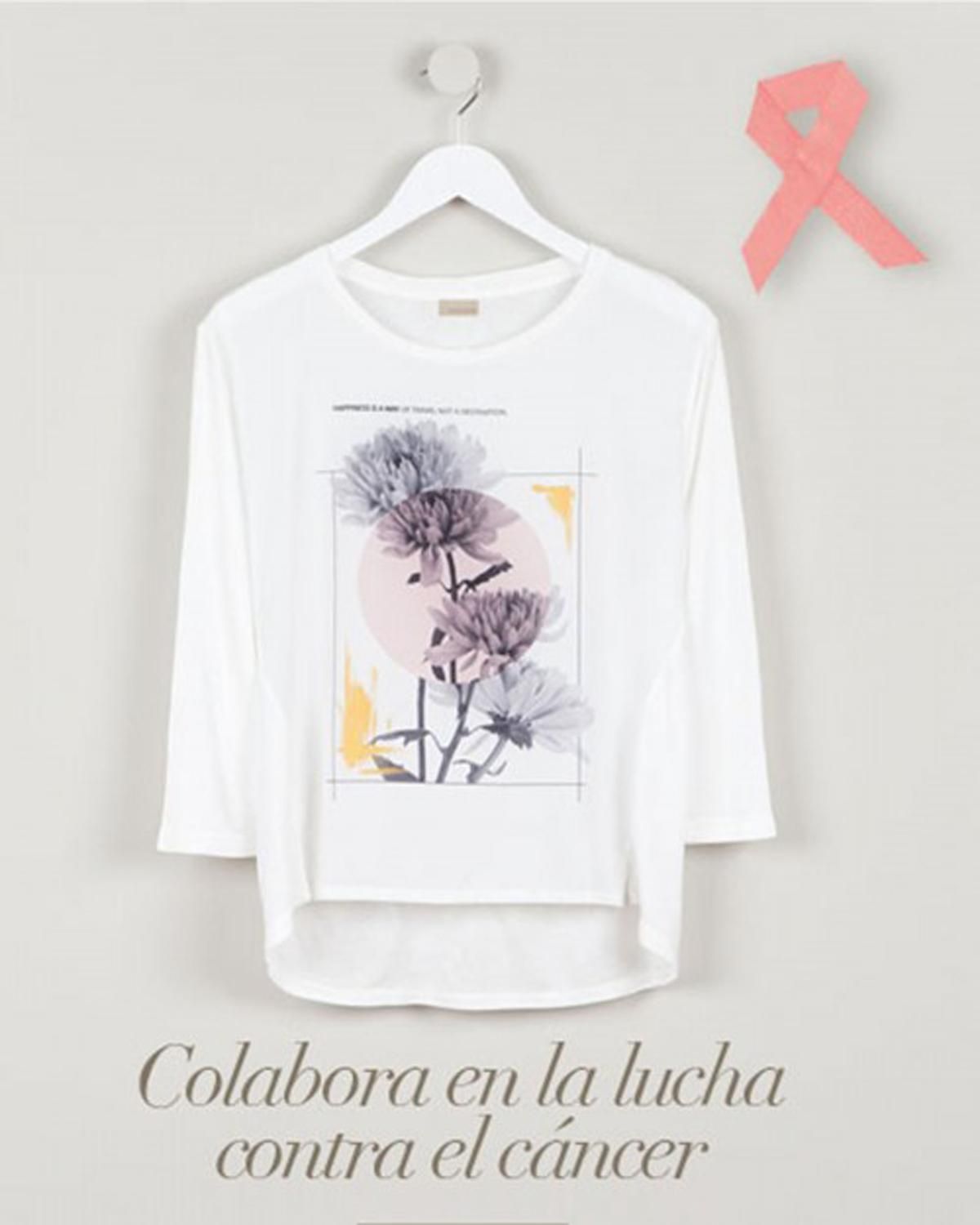 Camiseta Trucco en la ayuda contra el cáncer de mama