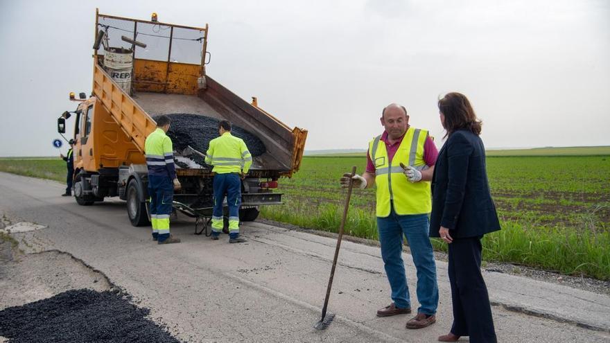 La Diputación de Córdoba invierte 297.000 euros en la mejora de la seguridad vial de la carretera CO-5310 en Palma del Río