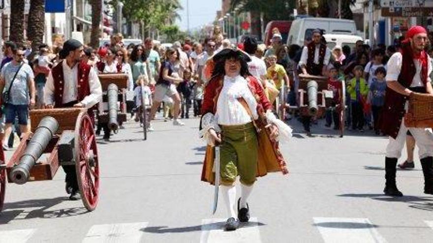 Imagen de uno de los espectáculos de calle de la tercera edición del Festival Barruguet.