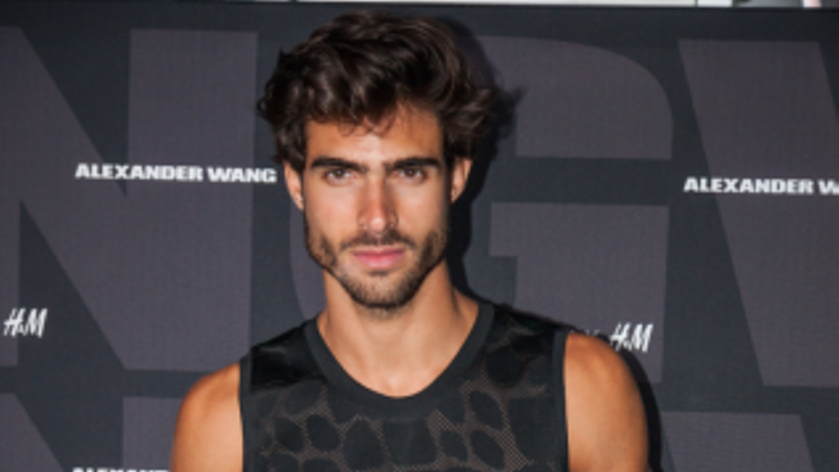 Juan Betancourt, en la fiesta de Alexander Wang x H&amp;M