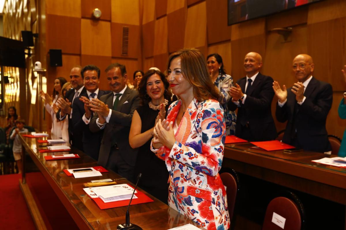En imágenes | Investidura de Natalia Chueca como alcaldesa de Zaragoza