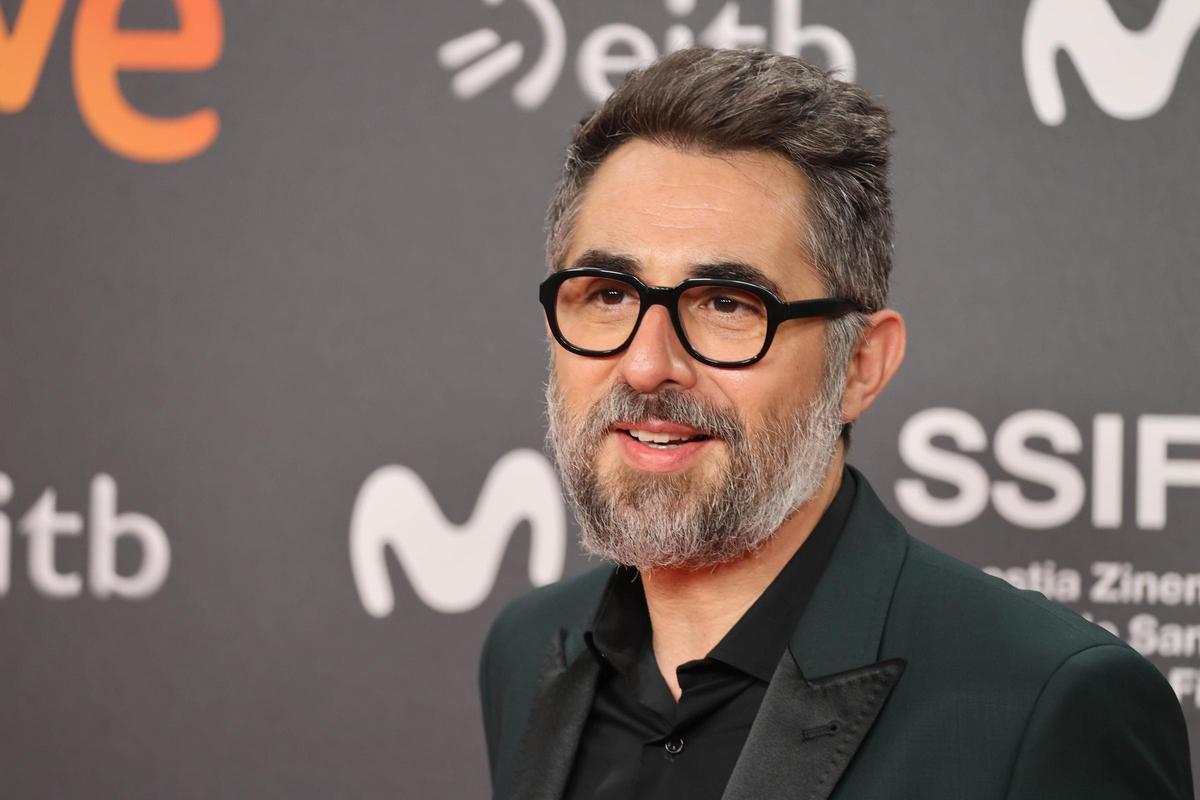 Berto Romero, en la alfombra roja del Festival de cine de San Sebastián.