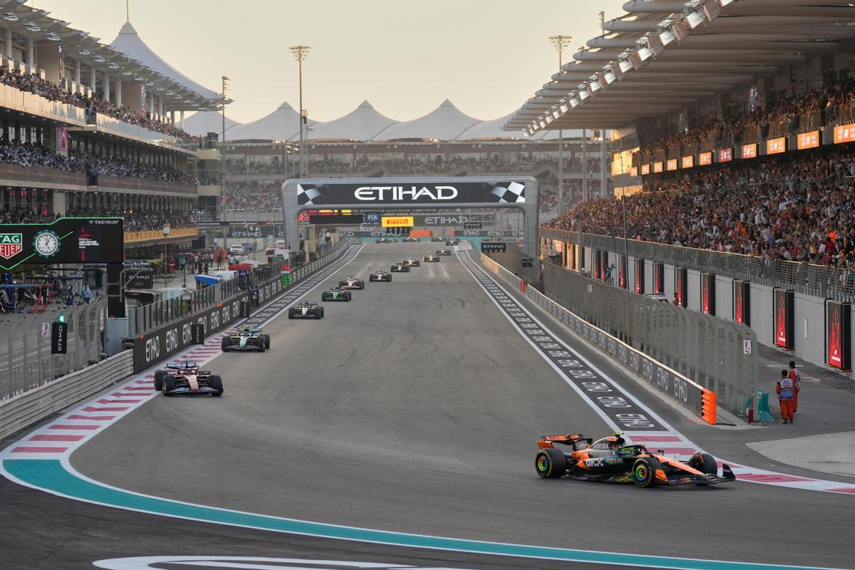 GP de Abu Dhabi de Fórmula 1, en imágenes.