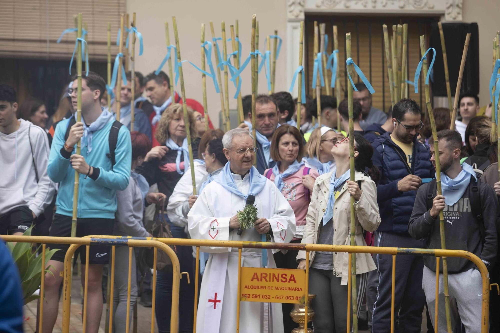 Así ha sido la romería a la ermita de Santa Anna de la Llosa de Ranes, en un día de lluvia
