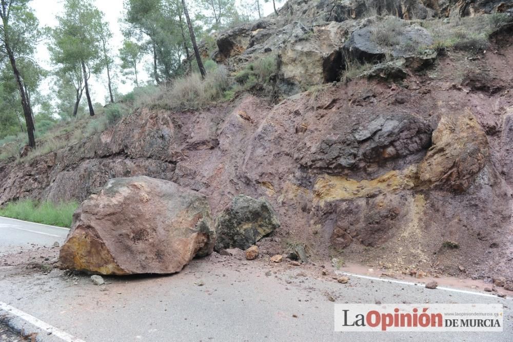 Las consecuencias del temporal en Murcia