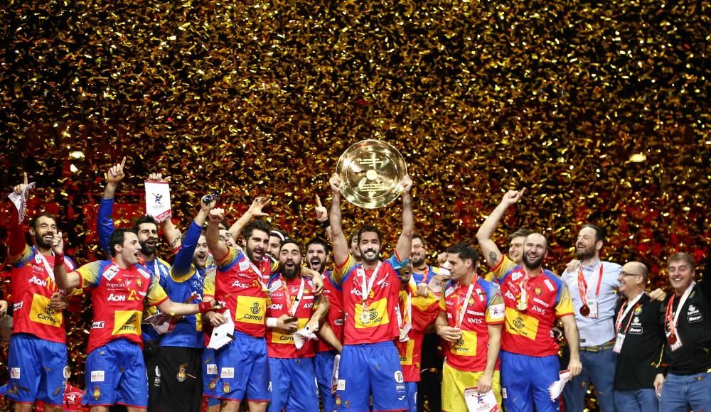 España, campeona de Europa de balonmano