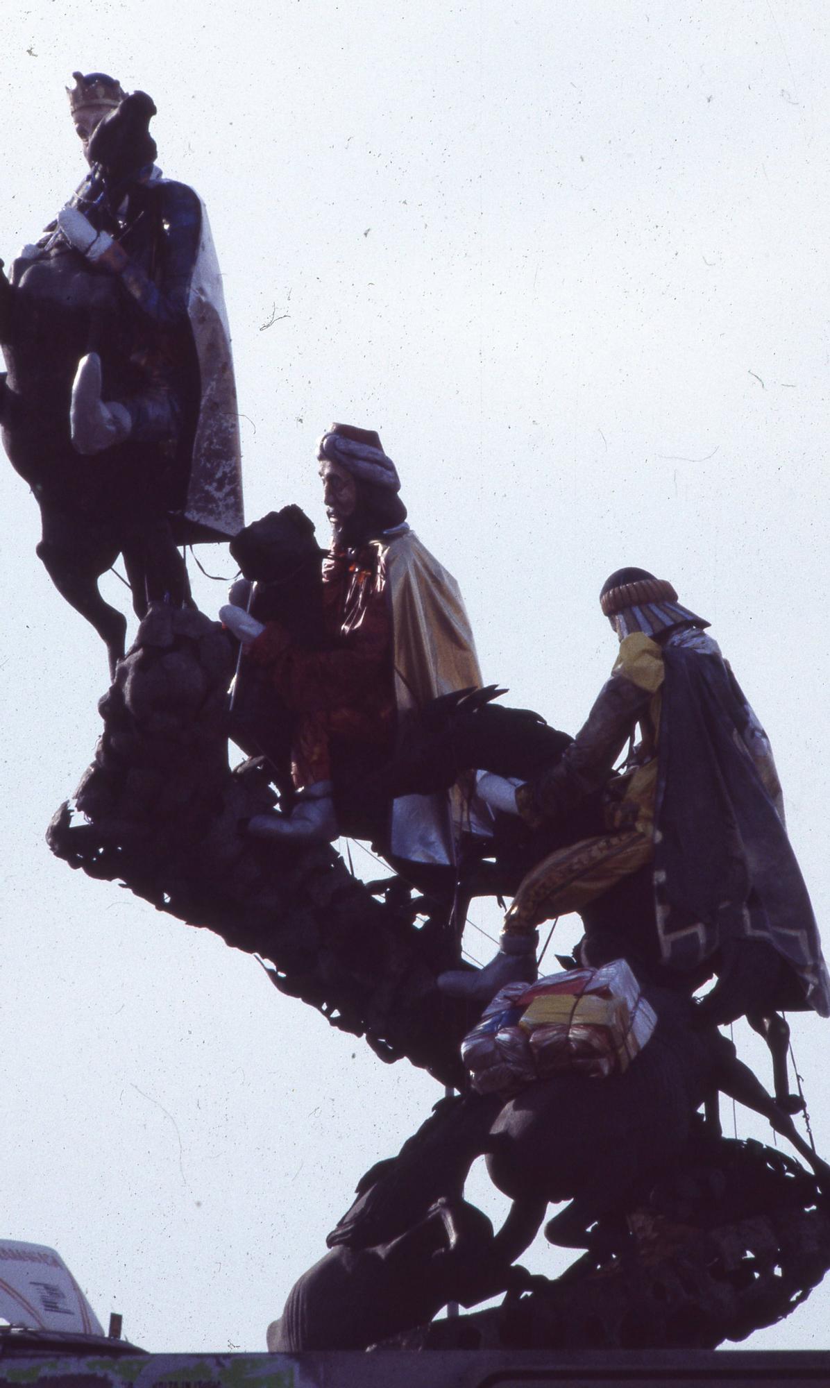 Los Magos fueron los reyes de la Navidad en Vigo de 1995