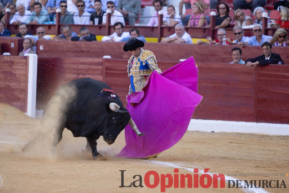 Primera corrida de toros de la Feria de Murcia (Emilio de Justo, Ginés Marín y Pablo Aguado