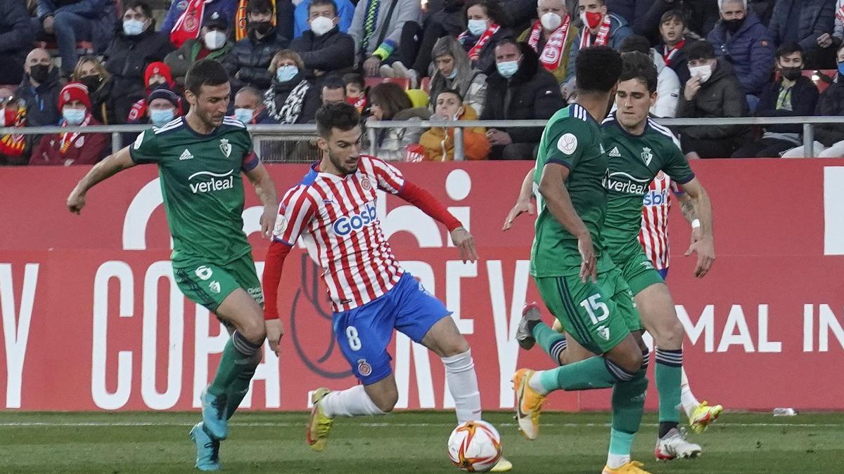 Les millors imatges del Girona - Osasuna a la Copa