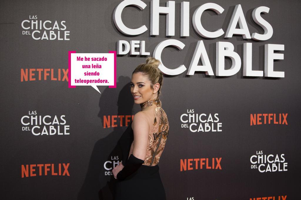 Blanca Suárez en el estreno de Las Chicas del Cable
