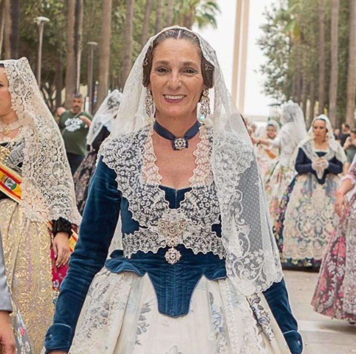 La presidenta de la JLF de Alzira, Paqui Vallés, en una imagen de archivo.