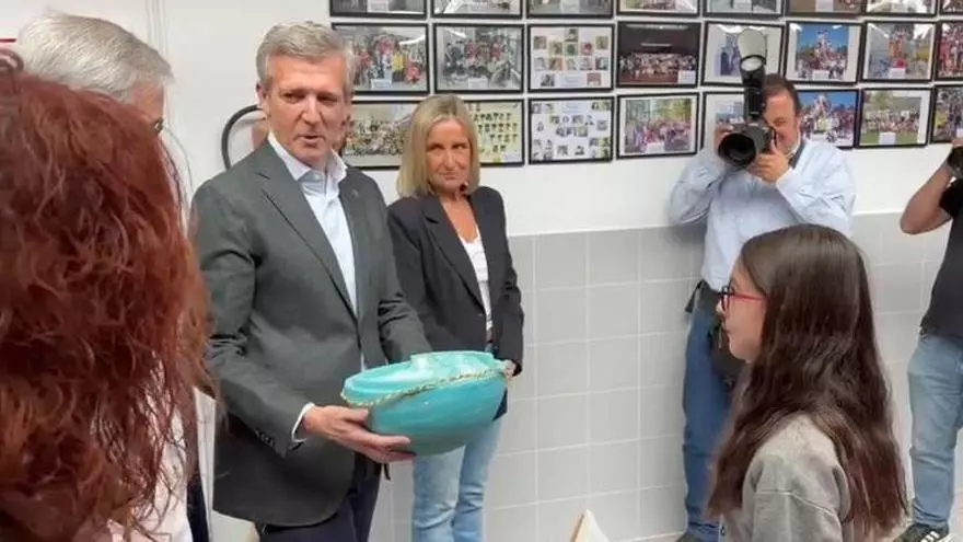 Alfonso Rueda presenta en Ames la nueva Lei de Educación Dixital de Galicia, que será pionera en España
