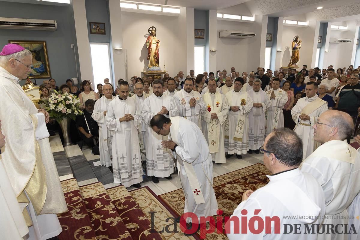 Así se ha vivido la ordenación sacerdotal de Miguel Tovar Fernández en la pedanía molinense de Torrealta