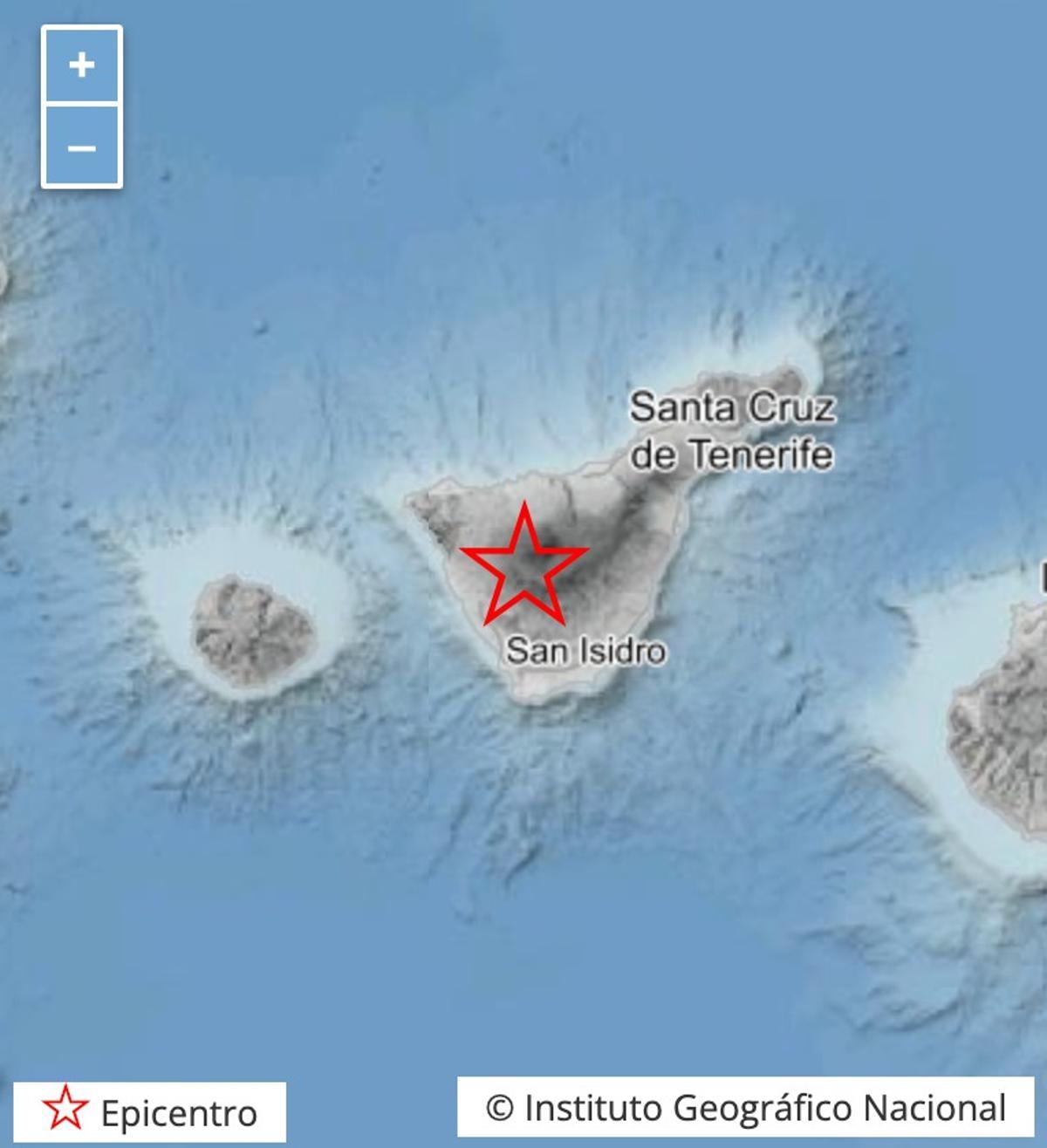 l Instituto Geográfico Nacional (IGN) ha registrado este viernes un terremoto