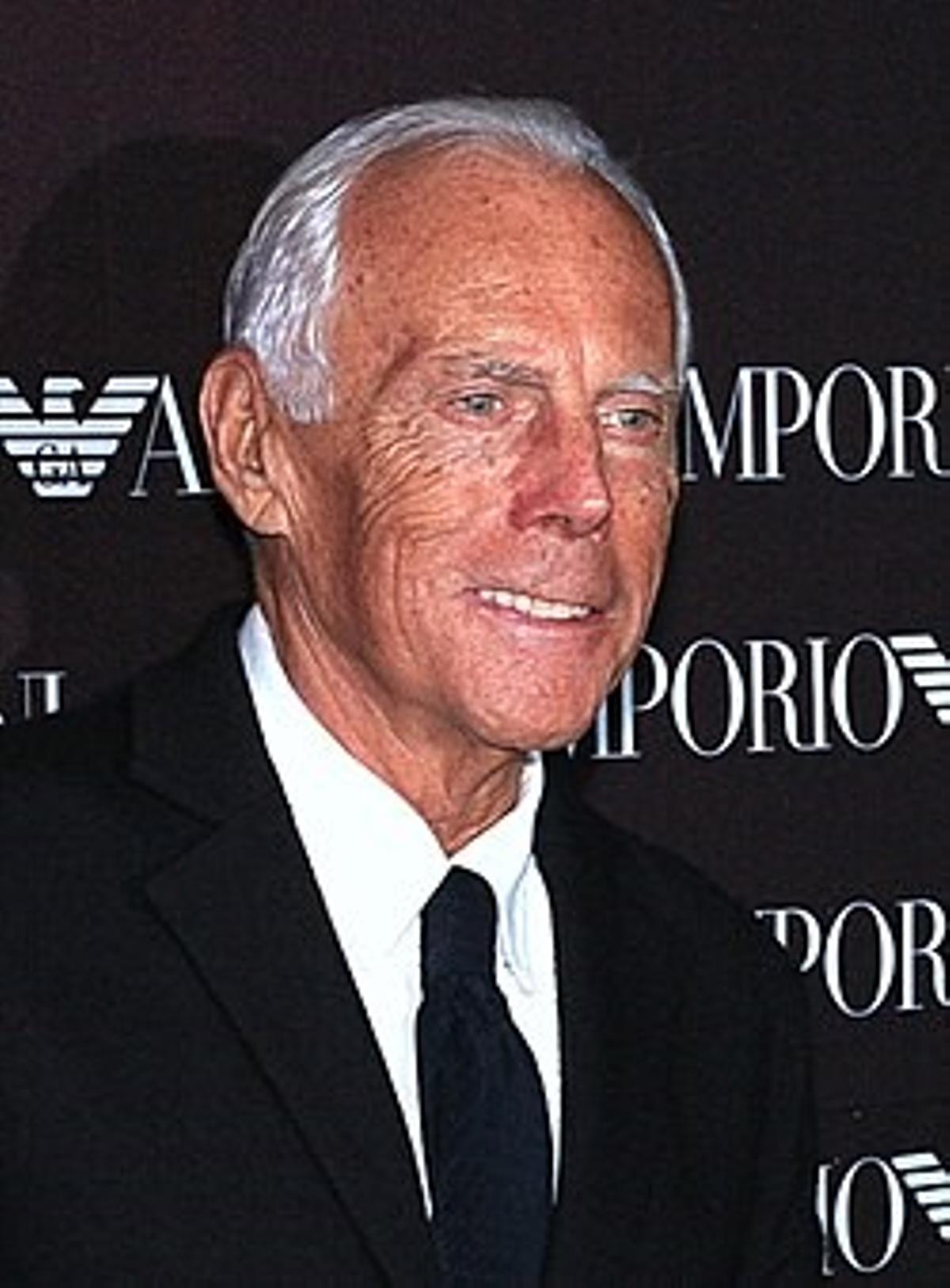 Giorgio Armani.