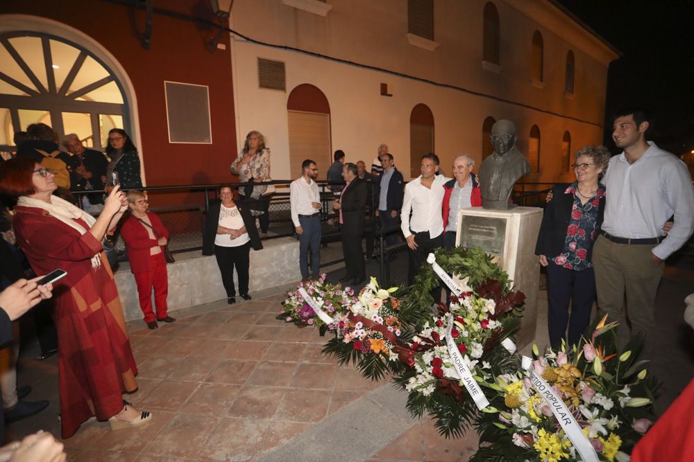 Homenaje al Padre Jaime en el Port de Sagunt.