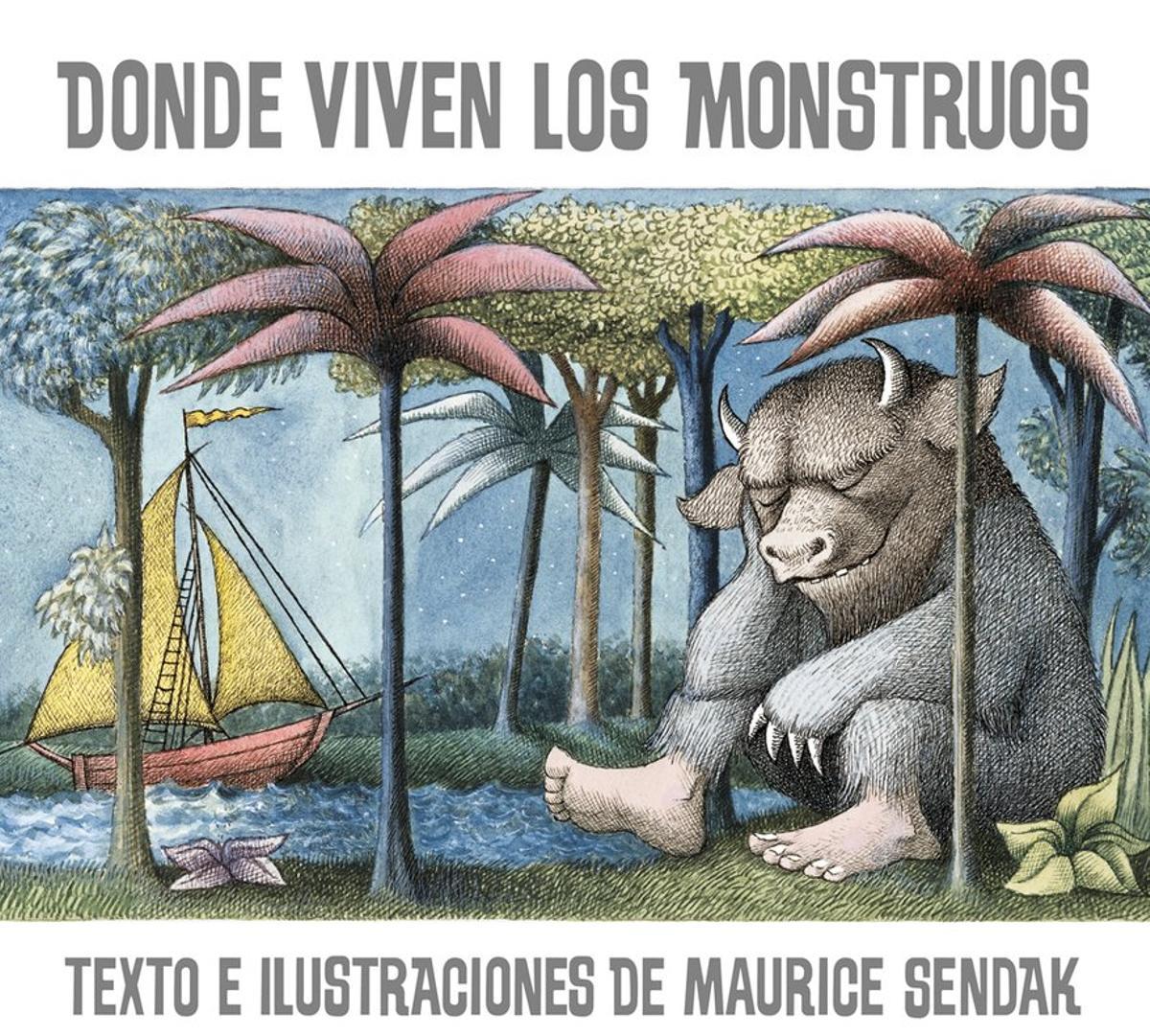 Portada de Donde viven los monstruos