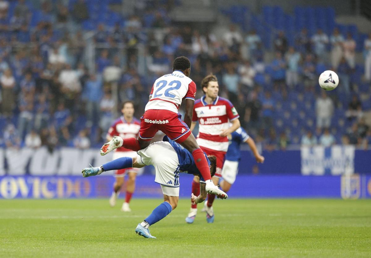 Así fue el partido entre el Real Oviedo y el Granada Así fue el partido entre el Real Oviedo y el Granada