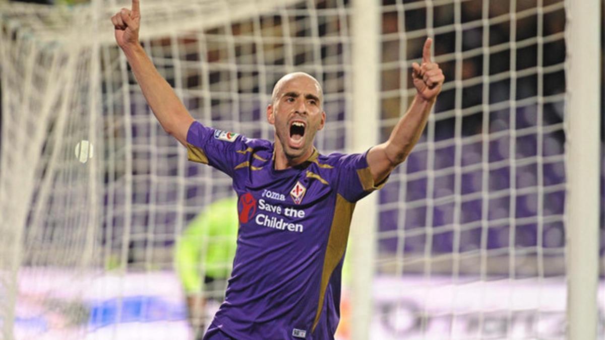 Borja Valero es feliz en la Fiorentina donde llegó el pasado 2012