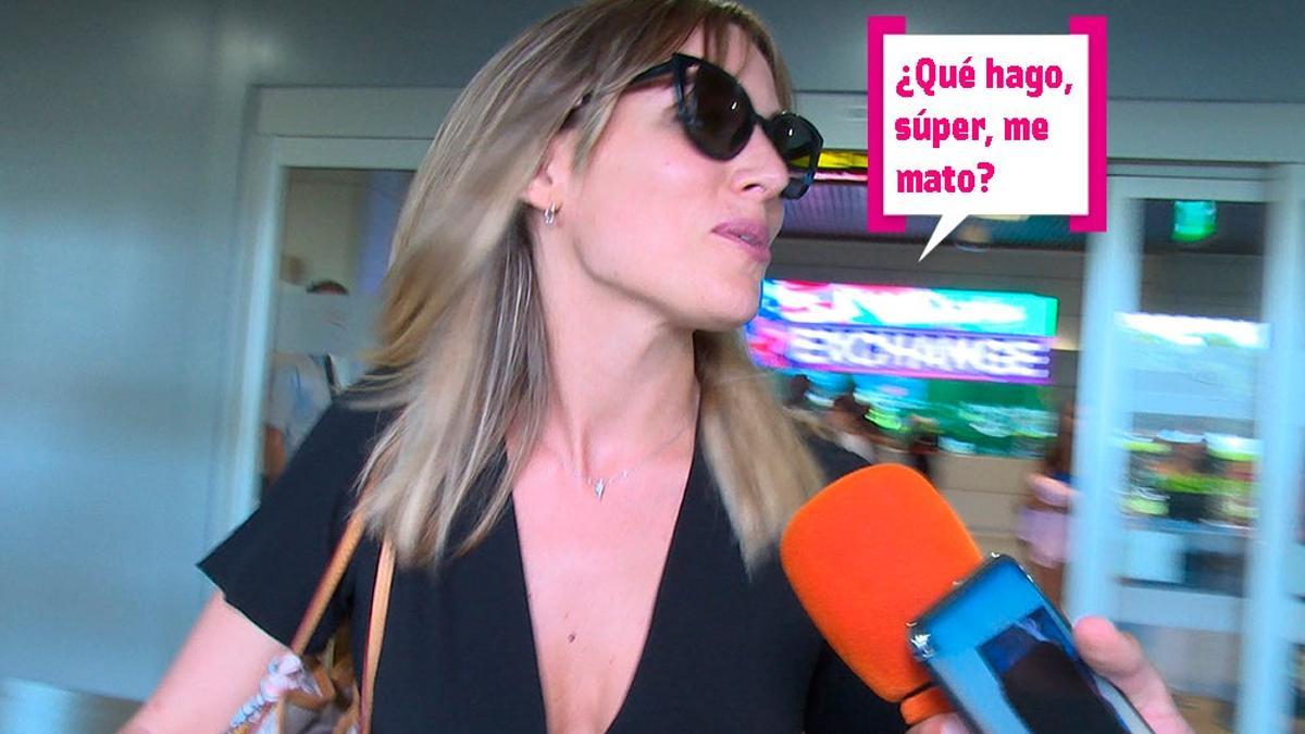 Edurne con bocadillo: ¿Qué hago, súper, me mato?