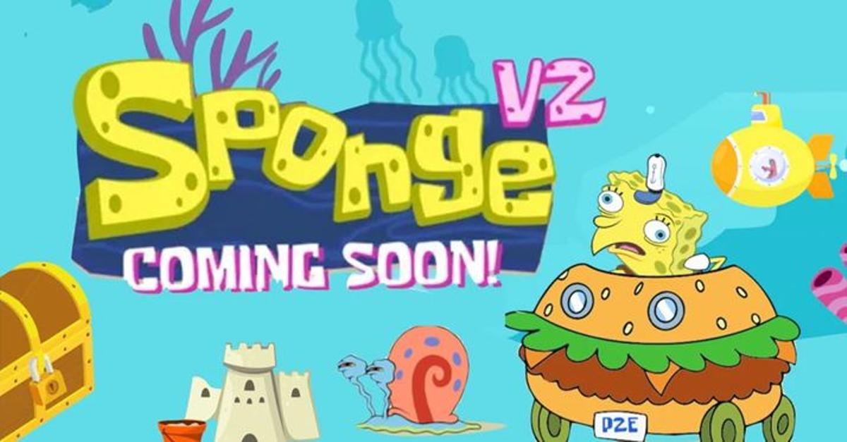 Sponge V2 es la nueva generación del popular memecoin Spong