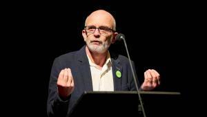 Jordi Bordes, en la entrega del Premi Anna Pérez Pagés de periodismo cultural