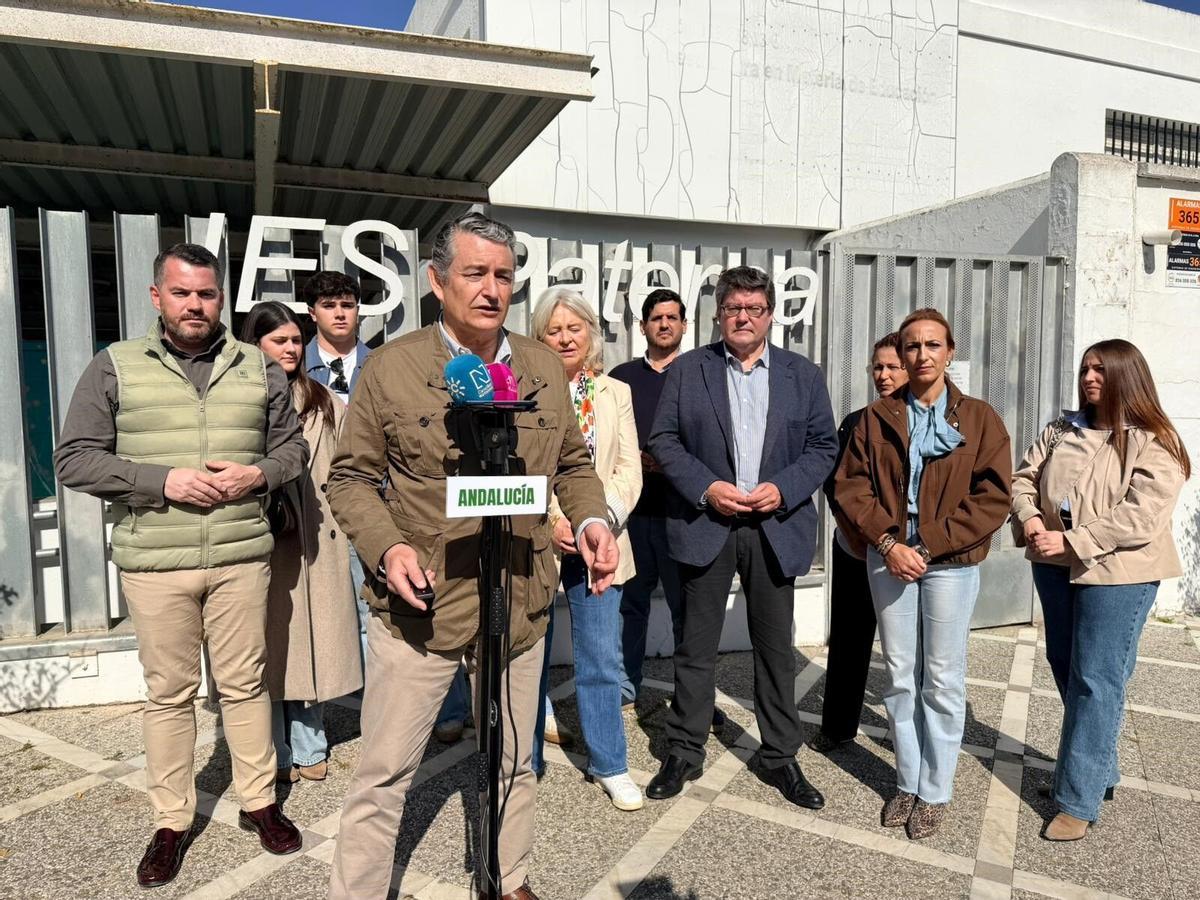 El consejero de Sanidad y cabeza de lista del PP por Cádiz este domingo.