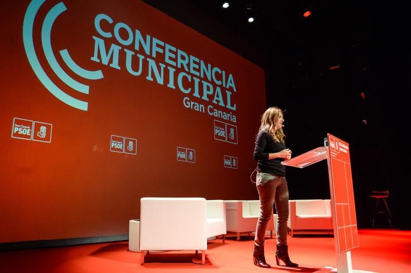 18-01-19. Las Palmas de Gran Canaria. La secretaria federal de Política Municipal del PSOE, Susana Sumelzo, participa en una conferencia política organizada por su partido en Gran Canaria, junto con la alcaldesa de Hospitalet de Llobregat (Barcelona), Nuria Marín, y el exalcalde de San Sebastián Odón Elorza .  FOTO: JOSÉ CARLOS GUERRA.  | 18/01/2019 | Fotógrafo: José Carlos Guerra