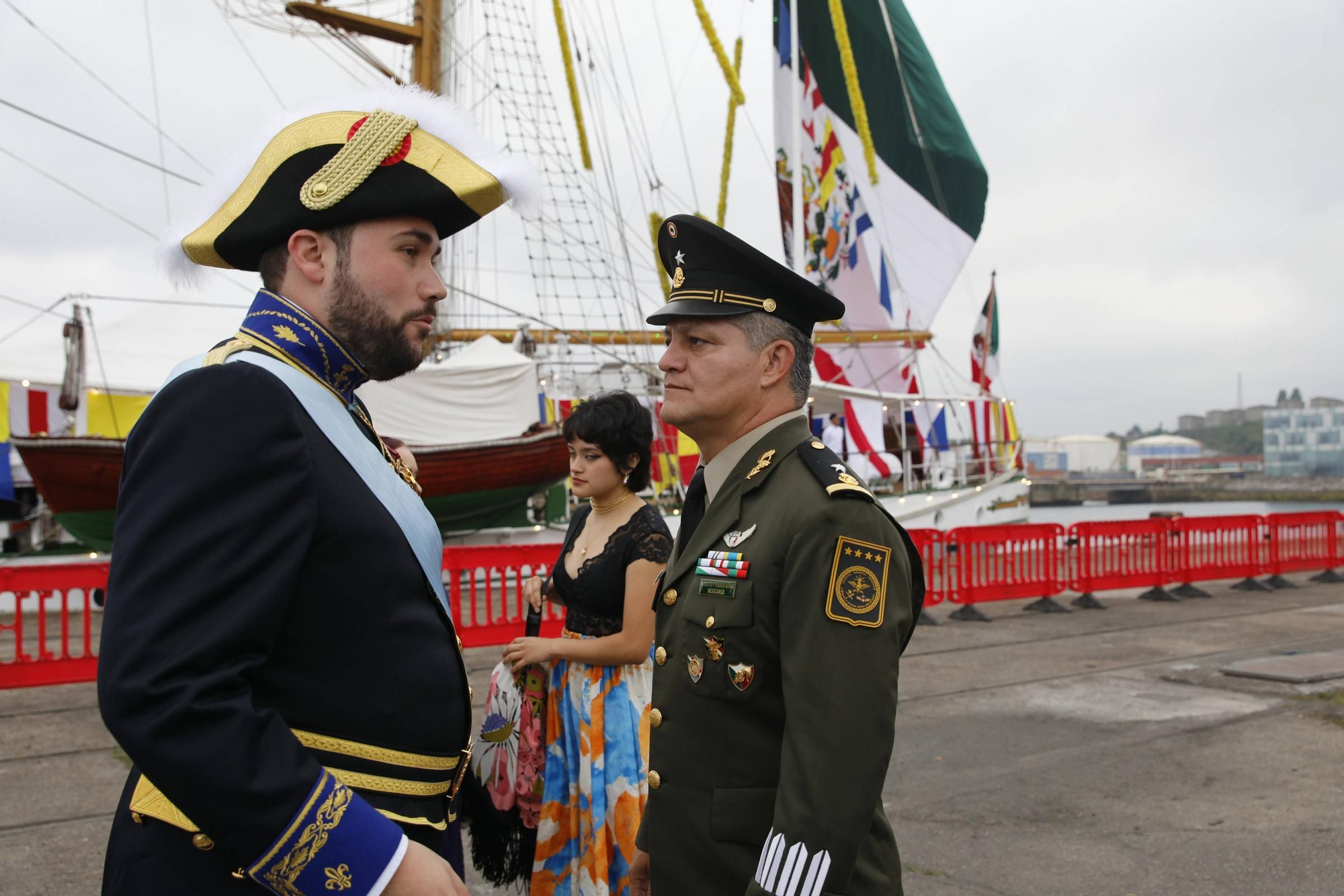 En imágenes: Así es el «Cuauhtémoc», el imponente barco de México que acaba de llegar a Gijón