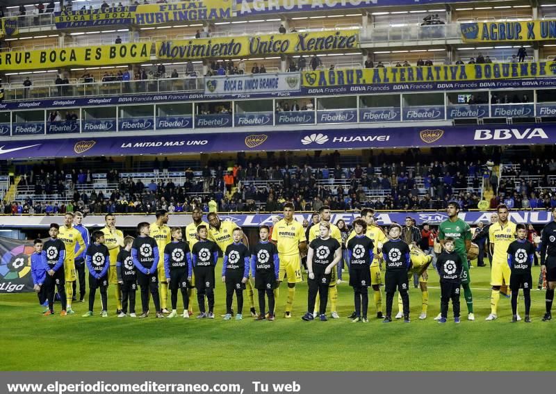 Las imágenes del partido del Villarreal en La Bombonera