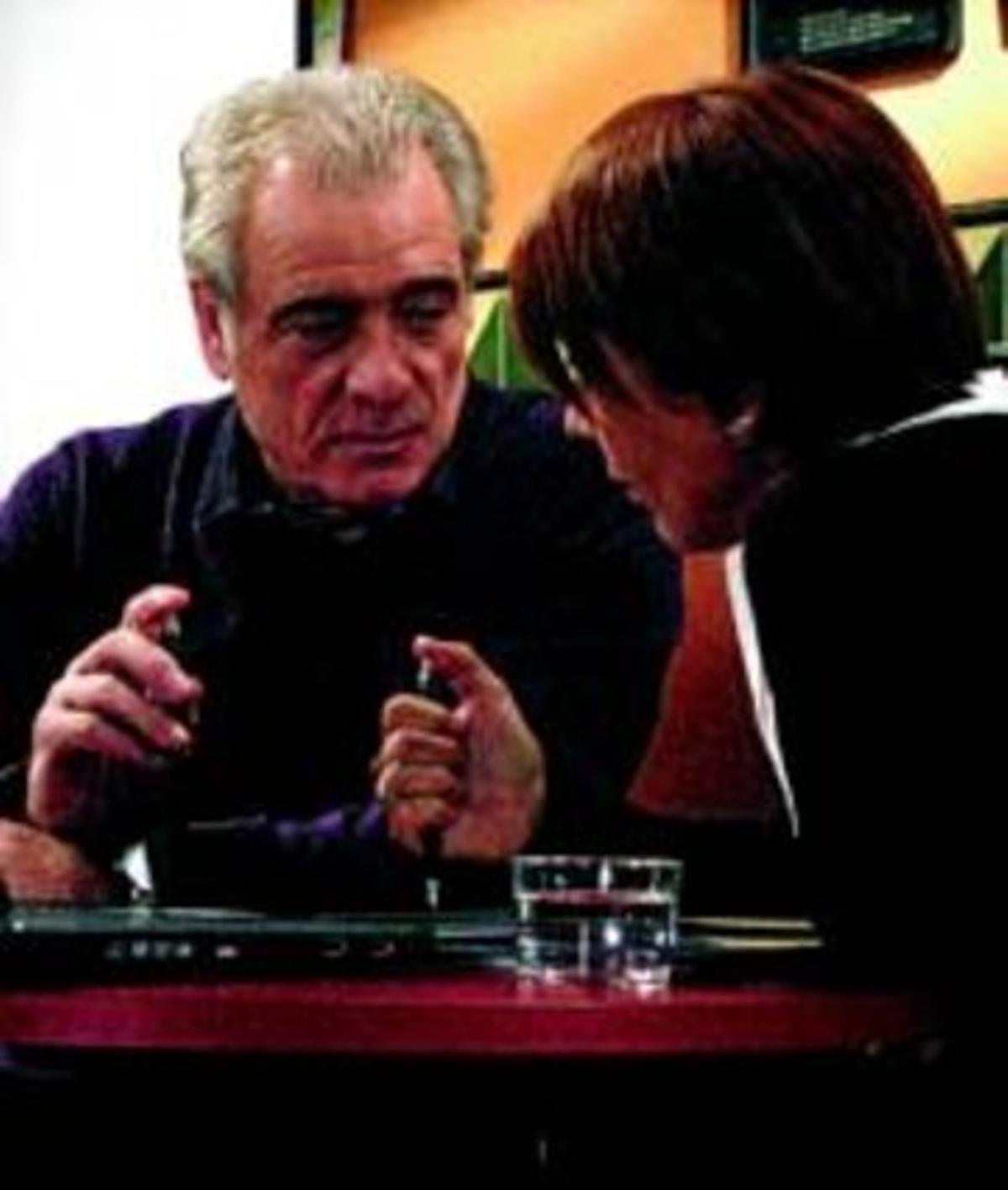 Lluís Marco i Emma Vilarasau, en un episodi de Ventdelplà. Lluís Marco i Emma Vilarasau, en un episodi de Ventdelplà.