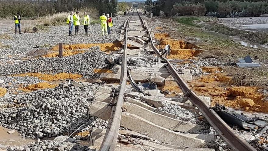 El desbordamiento del Guadaira, causa del accidente