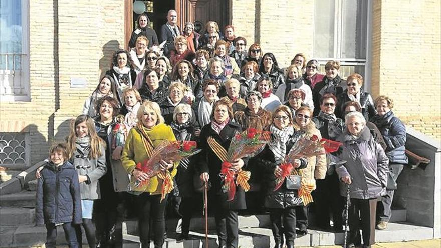 Las mujeres celebran a su patrona, Santa Águeda