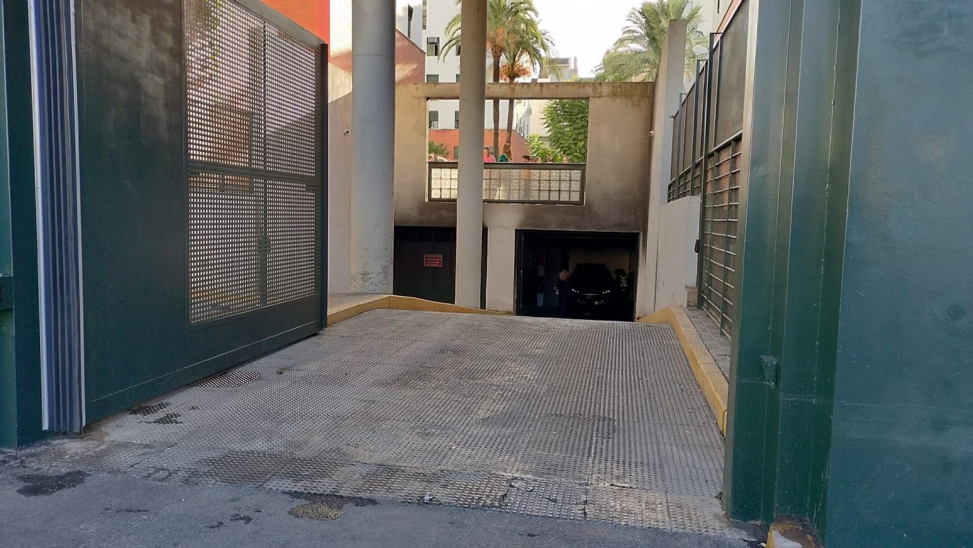 Las imágenes del incnedio en Pino Montano