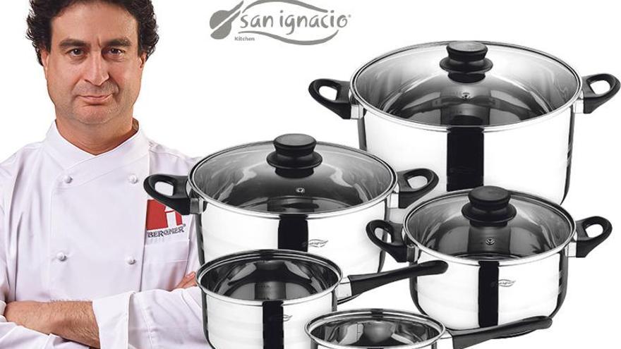 ¡Cocina como todo un profesional con la batería de cocina San Ignacio!